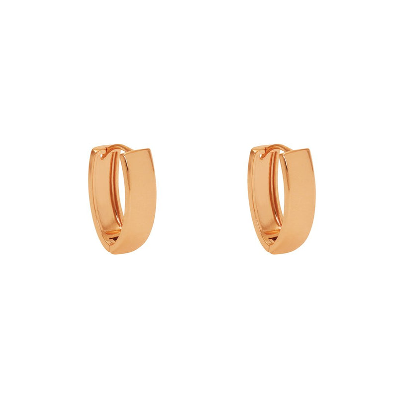 Reapi rectangular thick large earrings