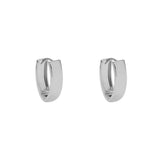 Reapi rectangular thick large earrings
