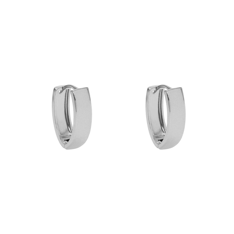 Reapi rectangular thick large earrings