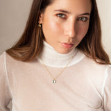 Malo semi-precious stone pendant