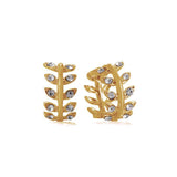 RIA LARGE GOLD CRYSTAL HUGGIES-Huggies-MEZI