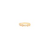 Gily crystal gold ring