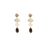 Melanie semi precious earrings