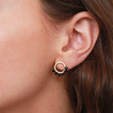 Shanda onyx drop earrings