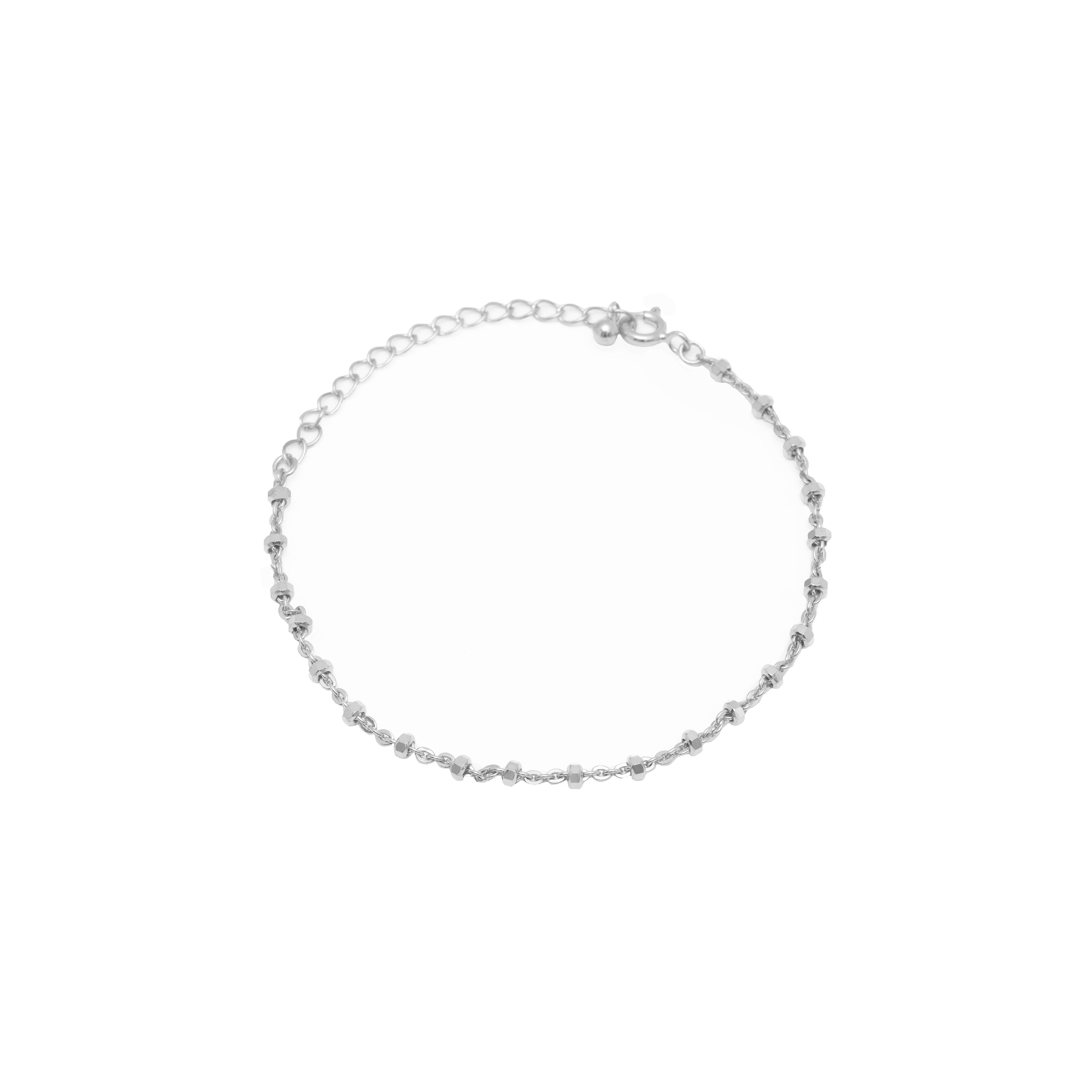 Danyal link beaded chain bracelet | MEZI