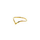 Simi v gold filled ring