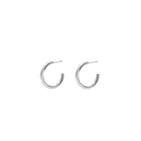 Rocio 1 micron gold hoop earrings