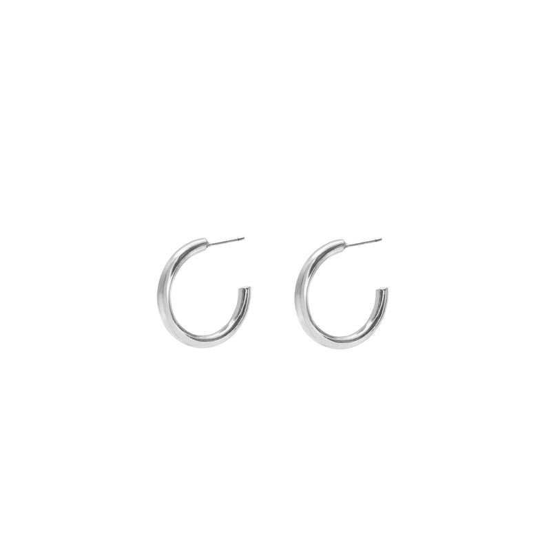 Rocio 1 micron gold hoop earrings
