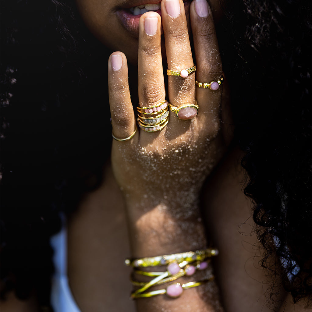 Sanaa semi precious ring | MEZI
