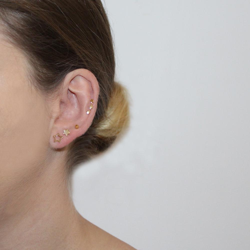 Star hollow studs