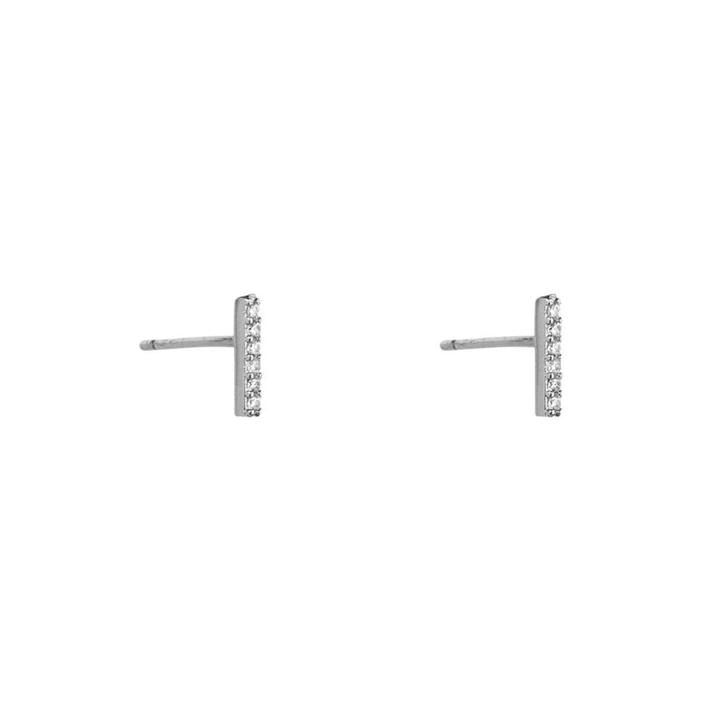 Tilly crystal bar studs