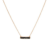 Tanis semi-precious gold pendant