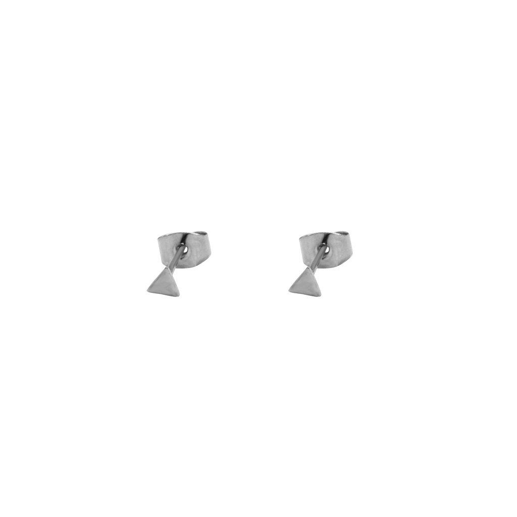 Triangle studs gold filled | MEZI