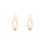 Urla semi precious stone earrings