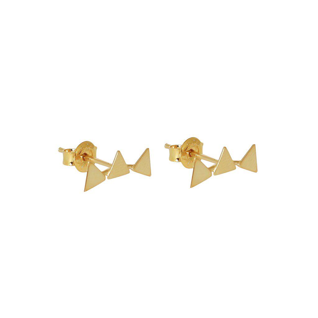 Yaser triangle 2 micron gold crawlers | MEZI